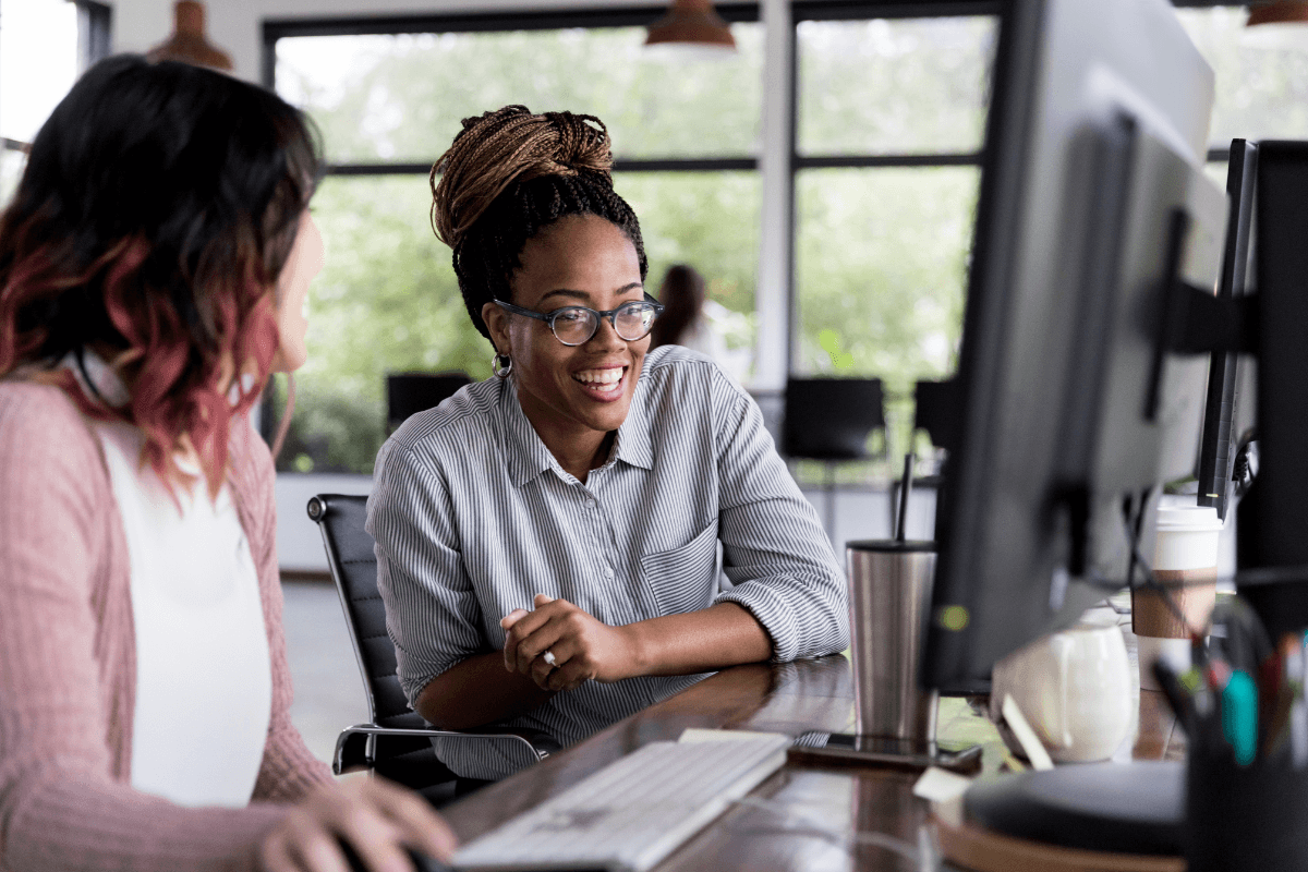 Customer Success team chatting